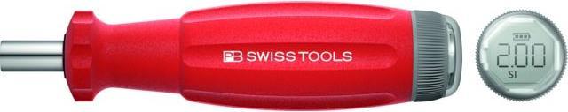 Produktbild PB Swiss Tools Drehmoment-Schraubendreher, mit Digitalanzeige, D-6,3-Bitaufnahme, 200 cN·m (40 Nm, 20000 Nm)