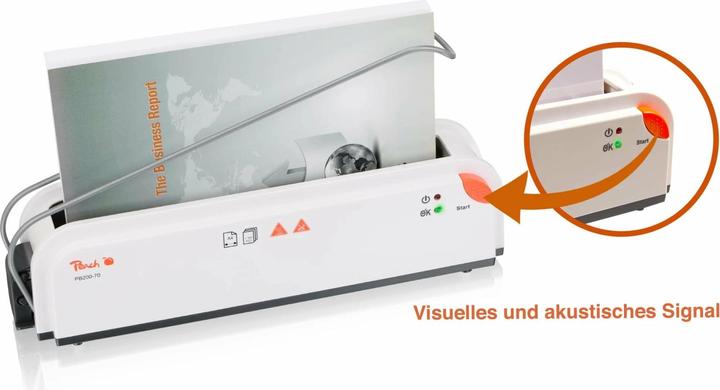 Actual product image Peach Pb200-70 (Thermal binding)
