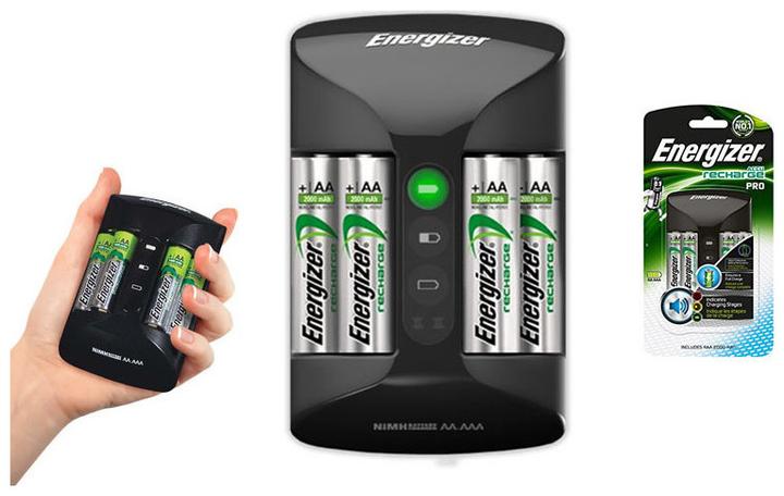 Actual product image Energizer Recharge Pro (4 pcs., AA, 2000 mAh, Battery + charger)