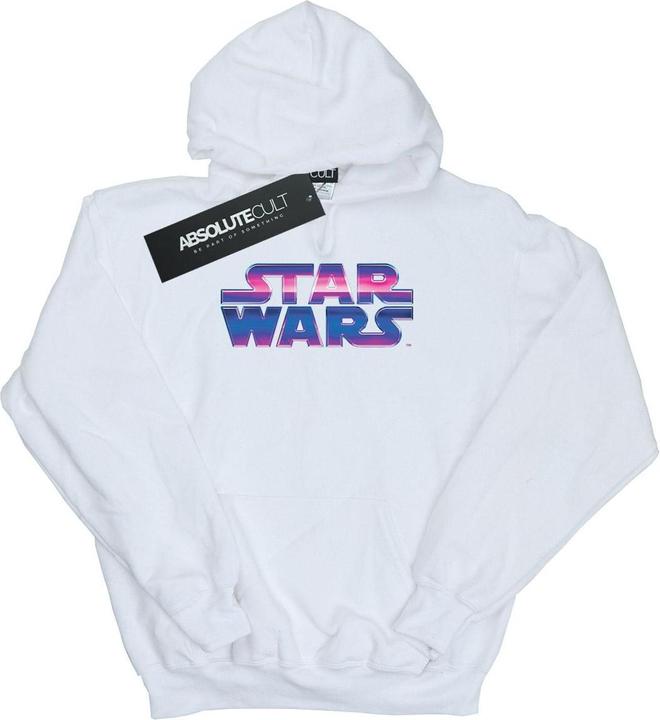 Produktbild Star Wars Neon Logo Kapuzenpullover (L)