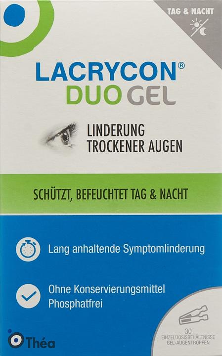 Produktbild Théa Lacrycon Duo Gel (12 ml, Lacrycon Duo Gel 30 Monodosen 0.4g)