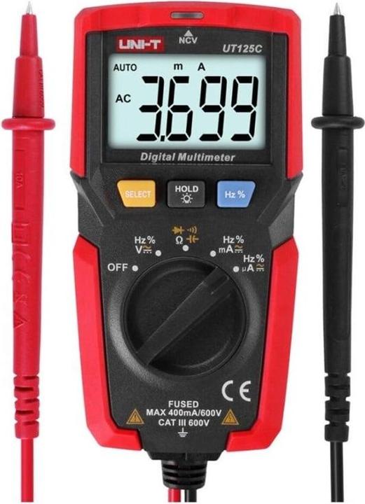 Produktbild Berrybase UNI-T, UT125C, Digitales Multimeter im Taschenform