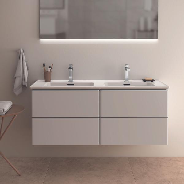 Image du produit Ideal Standard IDS Meuble double vasque STRADA II 1240x460x180mm blanc I+ (460 mm, 1240 mm)