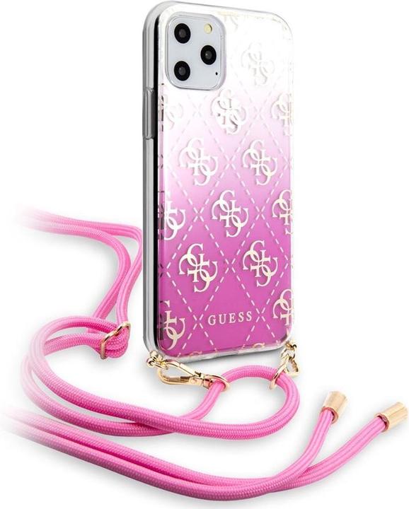 Actual product image Guess Necklace Case (Apple iPhone 11 Pro Max, Samsung Galaxy S21+, Apple iPhone 11 Pro, Samsung Galaxy S21 Ultra)