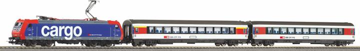 Produktbild Piko PSCwlan S-Set SBB EC Re 484 + 2 Wagen A-Gleis & B VI (Spur H0)