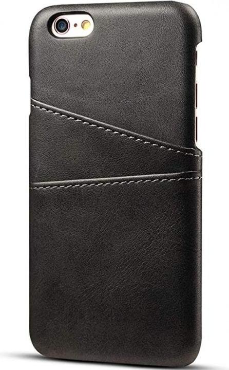 Produktbild Screenguard Apple iPhone 6/6S CardCaddy Leder Backcase mit Kartenfächern (Apple iPhone 6)