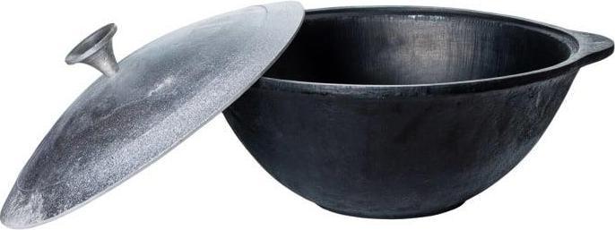Image du produit Texas Club Polished Uzbek Kazan 3,6l (Cocotte + faitout)