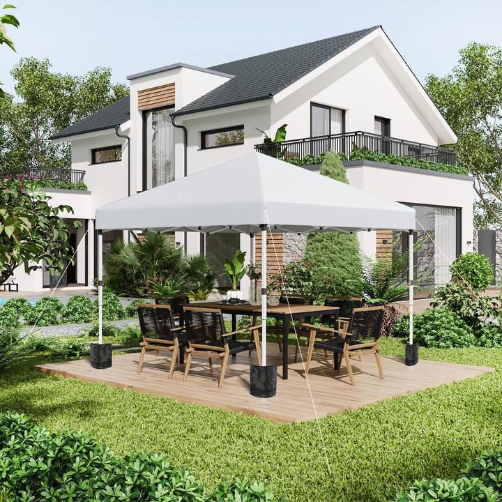 Produktbild Outsunny Faltpavillon mit Zubehör (297 cm, 297 cm)