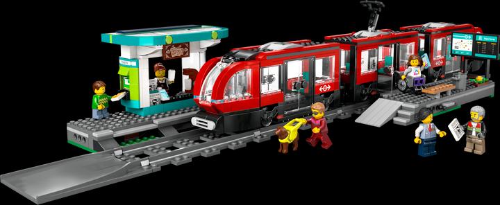 Produktbild LEGO Strassenbahn mit Haltestelle (60423, LEGO City)