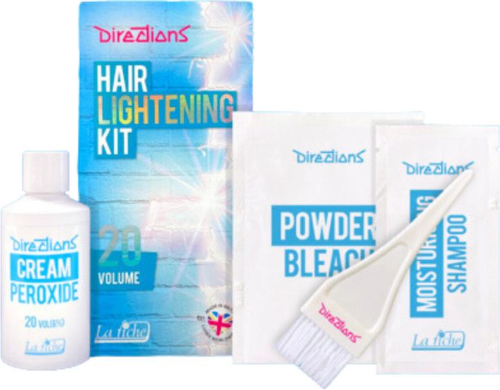 Actual product image Directions Hair Lightening Kit