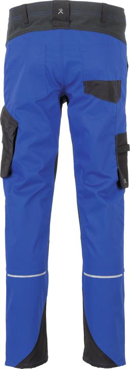 Kornblumenblau/Schwarz