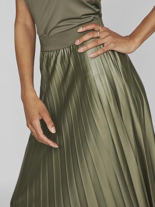Actual product image Vila Pleated Midi Skirt (L)