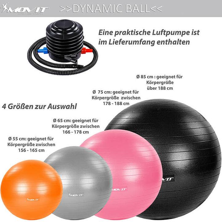 Produktbild Maxstore Gymnastikball (65 cm)