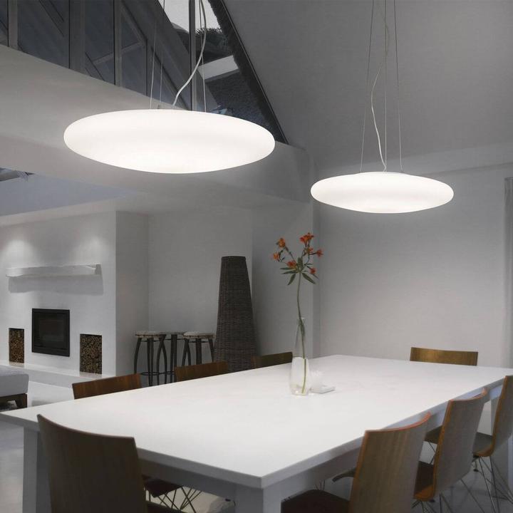 Actual product image Ideal lux SMARTIES pendant light E27 triple ⌀500mm dimmable white 032009 (E27)