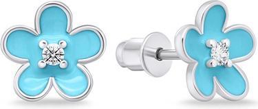 Image du produit Brilio Argent - Boucles d'oreilles en argent assorties Fleurs EA709WLB