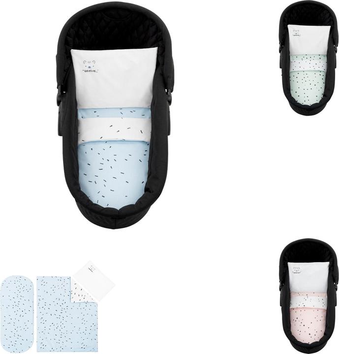 Produktbild Kikkaboo Kinderwagen Wäsche-Set Bär
