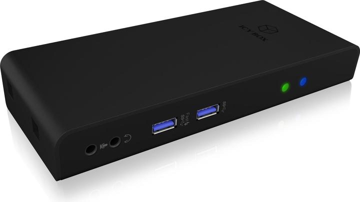 Icy Box IB-DK2251AC Multi-Dock (USB-B, 11 Ports)