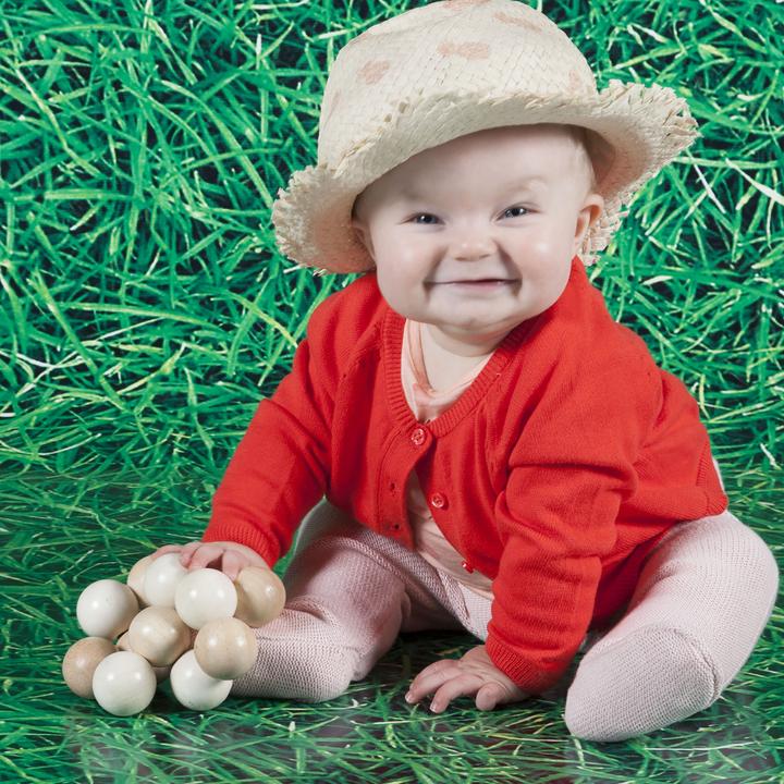 Actual product image Manhattan Toy Natural Classic Baby Beads