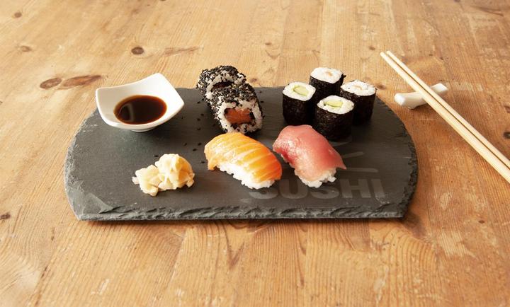 Image du produit Natura Punto Plateau à sushi en ardoise (4 pièce(s))