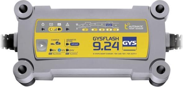 GYS Ladegerät FLASH 9.24 (6V, 12V, 24V, 9 A)