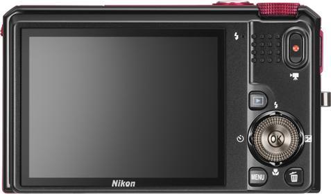 Produktbild Nikon Coolpix S9100, 12MP, 18x Zoom, FullHD-Movies, Rot (1/2,3'')