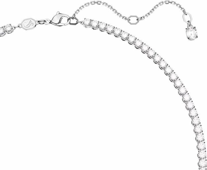 Produktbild Swarovski Matrix Tennis Halskette Verschiedene Schliffe Grün (Swarovski Metall, 38 - 45 cm)
