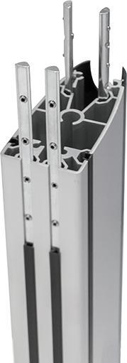 Image du produit b-tech BT8380 - Colonne - Noir - Aluminium - BT8380-BASE / FFB / FSB - 70 mm - 160 mm