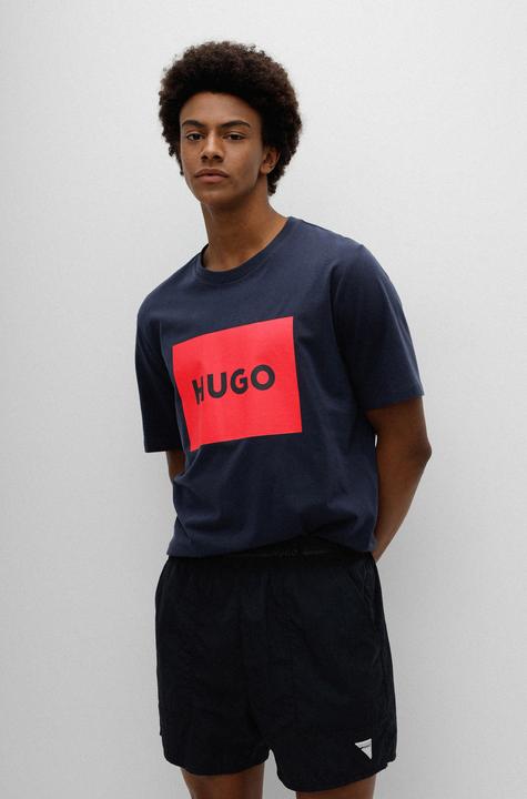 Actual product image HUGO T-shirt casual comfortable fit Dulive222 (S)