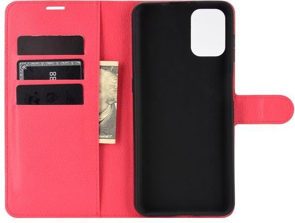 Produktbild MU Classic Litchi Leder Bookcover Series (Motorola Moto G9 Plus)
