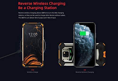 Produktbild Doogee S88 Pro (128 GB, Orange, Black, 6.30", Hybrid Dual SIM, 21 Mpx, 4G)