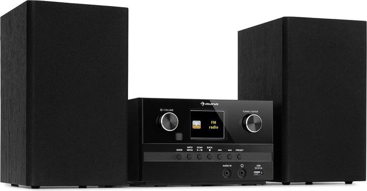 Actual product image Auna Connect System S compact system, black