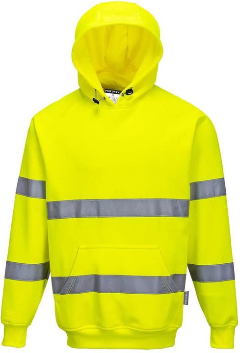 Actual product image Portwest Mens Hi-Vis Hoodie (4XL)