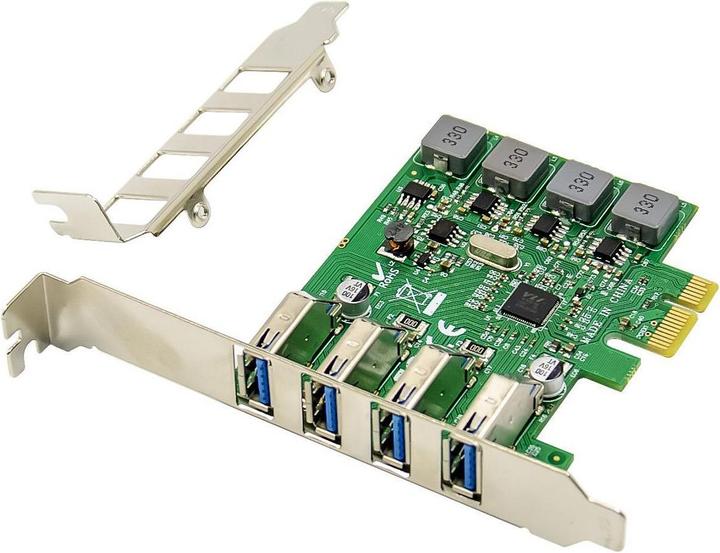 Actual product image MicroConnect PCI-E VL805 4-USB 3.0