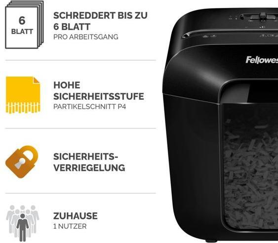 Image du produit Fellowes Powershred LX25 (Micro-coupe)