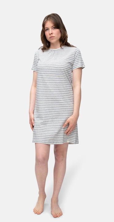 greenjama Sleepshirt mit Leinen-Anteil