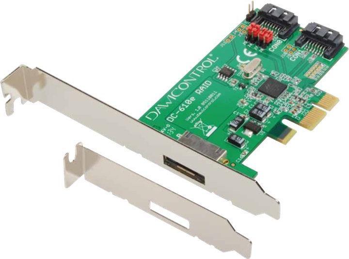 Produktbild Dawicontrol 2 Kanal Serial ATA RAID PCI-Express Controller, RAID 1, 0, JBOD