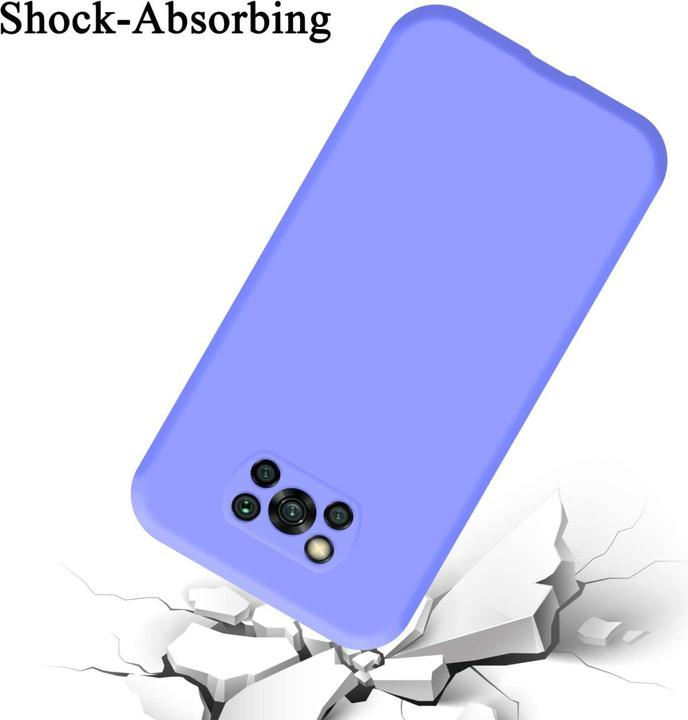 Produktbild Cadorabo Hülle für Xiaomi POCO X3 NFC TPU im Liquid Case Design (Xiaomi Poco X3 NFC)