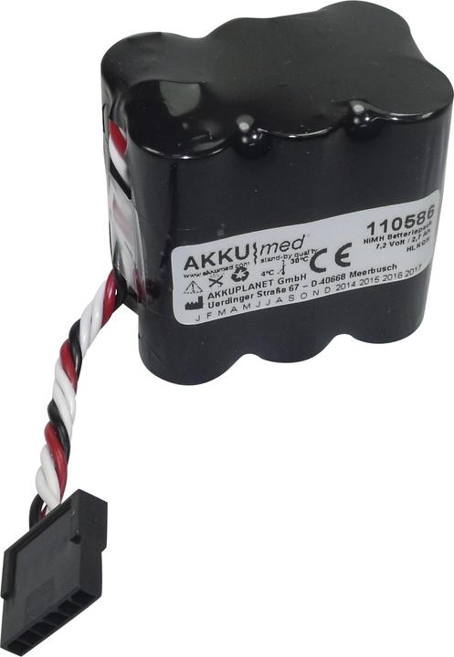 Image du produit XCell NiMH Akku passend für Keeler Vantage Lupenbrille Typ 291980 (1 pcs, 2700 mAh)