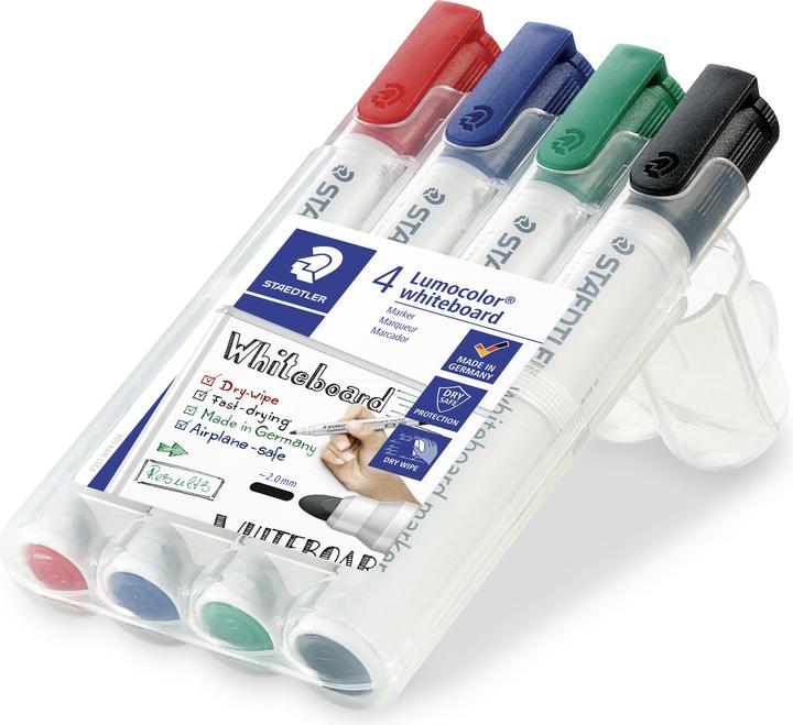 Actual product image Staedtler Lumocolor (Multicoloured, 2 mm, 4 x)