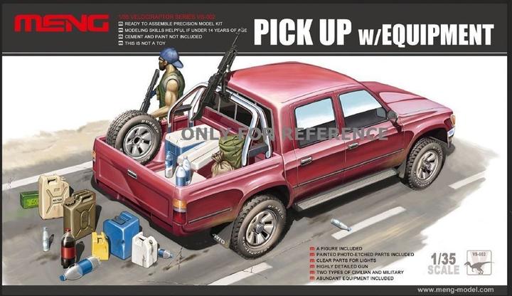 Image du produit Meng-Model Pick Up w/équipement