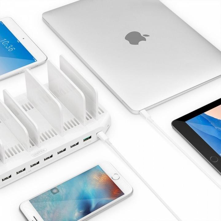 Produktbild Unitek Y-2190 Charging station 8x (USB-C, 10 Ports)