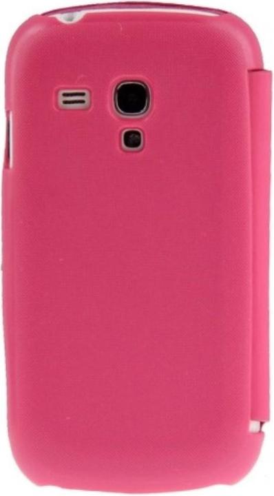Actual product image König Design Mobile phone case for Samsung Galaxy S3 mini i8190 / i8195 / i8200 pink brushed (Samsung Galaxy S3 Mini)