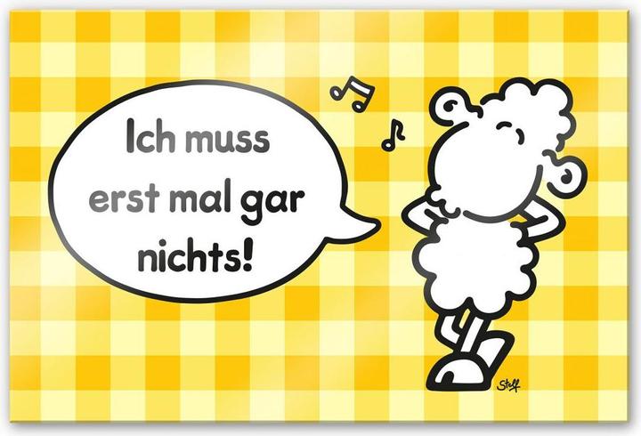 Actual product image Sheepworld Word Heroes First nothing at all (70 x 100 cm)