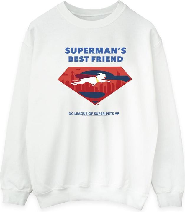 Image du produit - Sweat DC LEAGUE OF SUPER-PETS SUPERMAN'S BEST FRIEND - Homme (L)