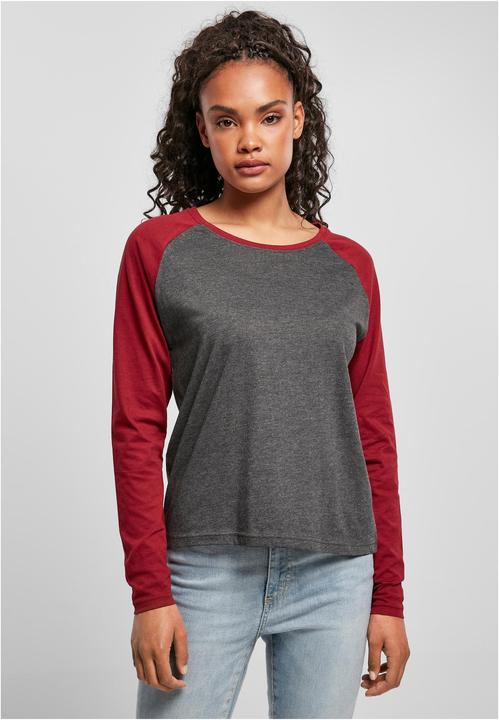 Produktbild Urban Classics Ladies Contrast Raglan Longsleeve (L)