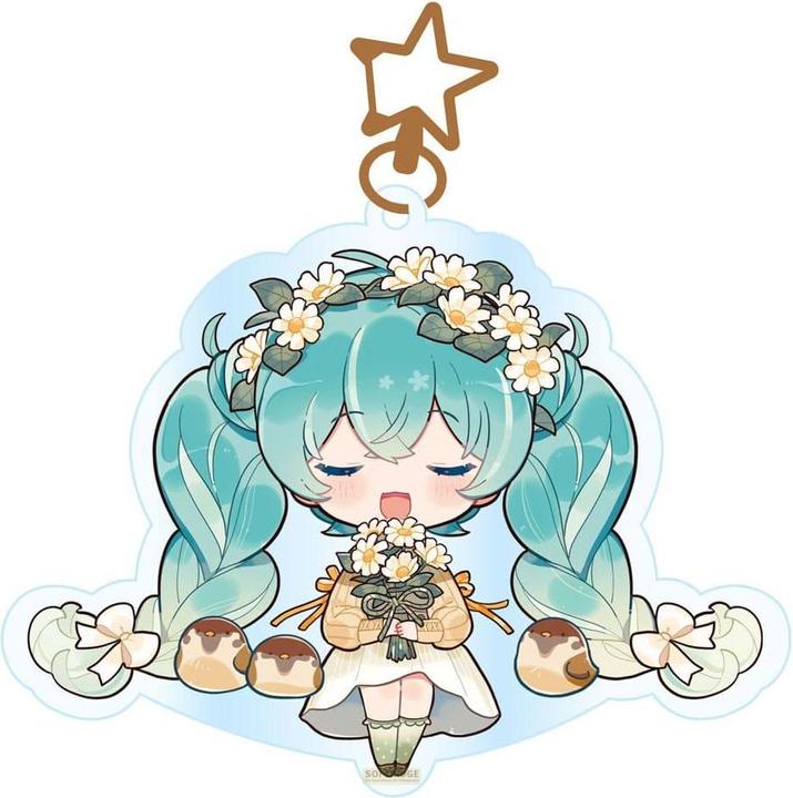 Image du produit POPbuddies Hatsune Miku Acrylique Porte-clés Kawaii Autumn Time