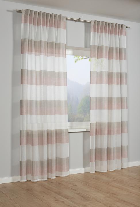 Actual product image Gardinia Scarf with curtain tape, Etamine (140 x 175 cm)