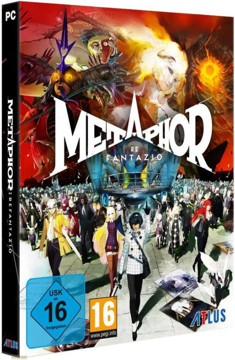 Immagine prodotto Atlus Metafora: ReFantazio Edizione Steelbook (Windows, DE)