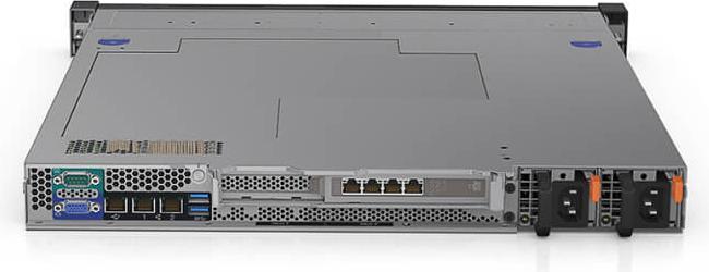 Actual product image Lenovo ThinkSystem SR250 7Y51 (Intel Xeon E-2224, 16 GB, Rack Server)
