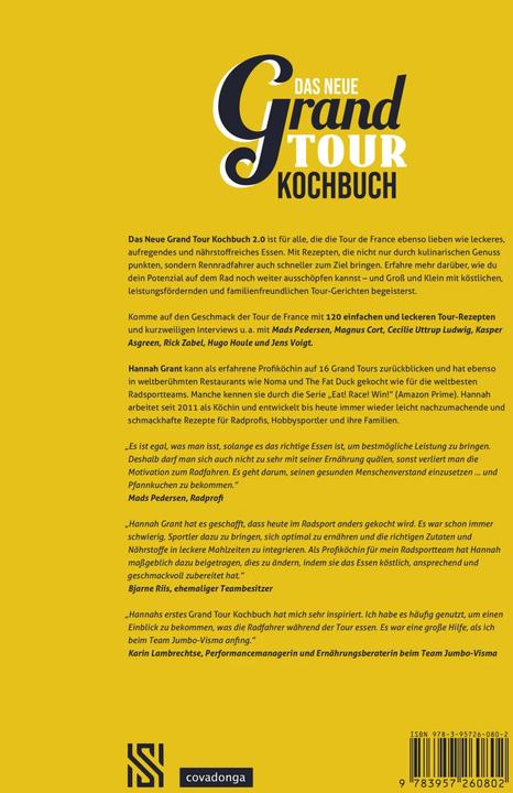 Produktbild Das neue Grand Tour Kochbuch 2.0 (Deutsch, Hannah Grant, Andreas Beune, 2023)